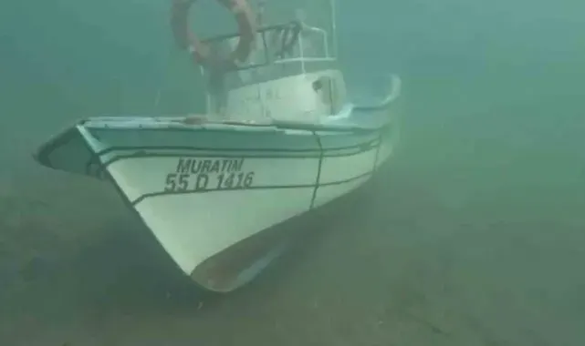 Kayıp balıkçılara ait teknenin fotoğrafı emniyetin sonar cihazında