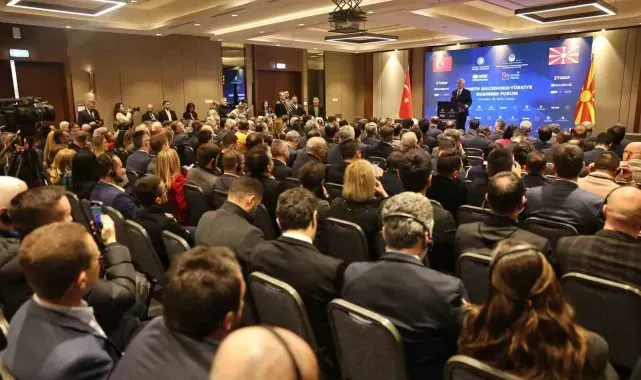 Ticaret Bakanı Bolat, Kuzey Makedonya-Türkiye İş Forumu'na katıldı
