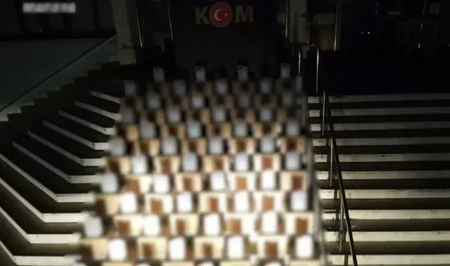 Denizli'de yılbaşı öncesi 1 ton kaçak etil alkol ele geçirildi