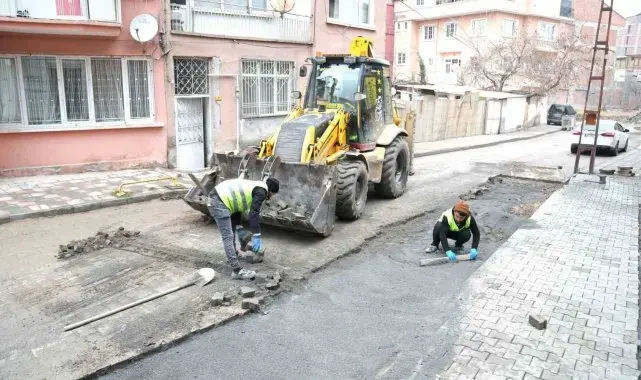 Battalgazi'de altyapı çalışmaları sürüyor