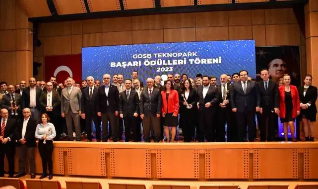 GOSB Teknopark Başarı Ödülleri sahiplerini buldu