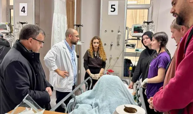 Başkan Hakan Şehirli: "Yaralı öğrencilerimizin yanındayız"