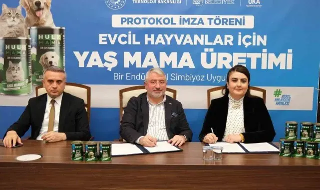 Yaş mama sektöründe ithalatı ortadan kaldıracak proje: Dünyanın merkezi global pazarda yerini alacak