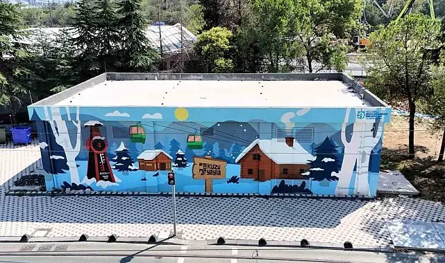 Kocaeli'nin değerleri duvarlara renk katıyor