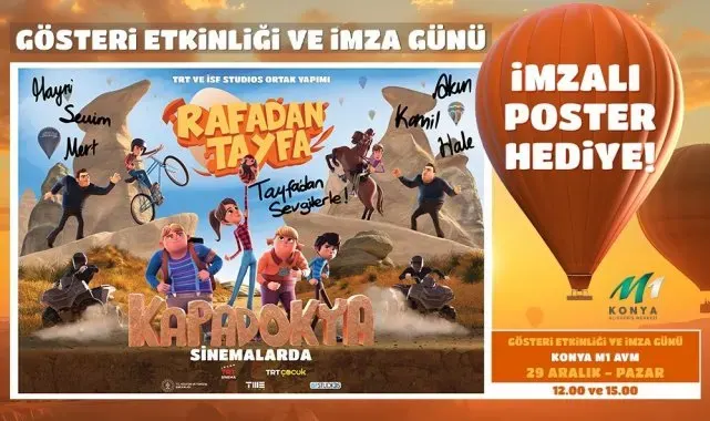 M1 Konya AVM'de Rafadan Tayfa rüzgarı