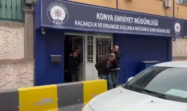 Konya'da KOM'dan silah operasyonu: 3 tutuklama