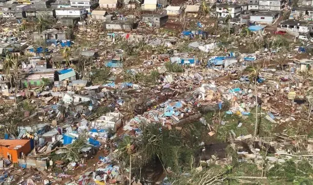 Mayotte Adası'nı vuran Chido Kasırgası'nda can kaybı 39'a yükseldi