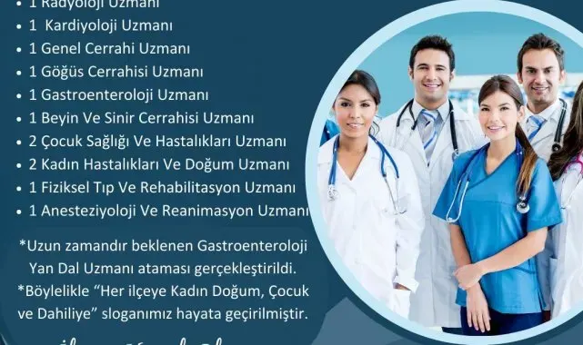 Bitlis'e 12'si uzman 18 doktor ataması yapıldı