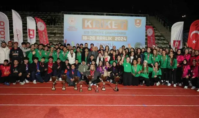 Kriket Türkiye Şampiyonası heyecanı Denizli'de yaşandı