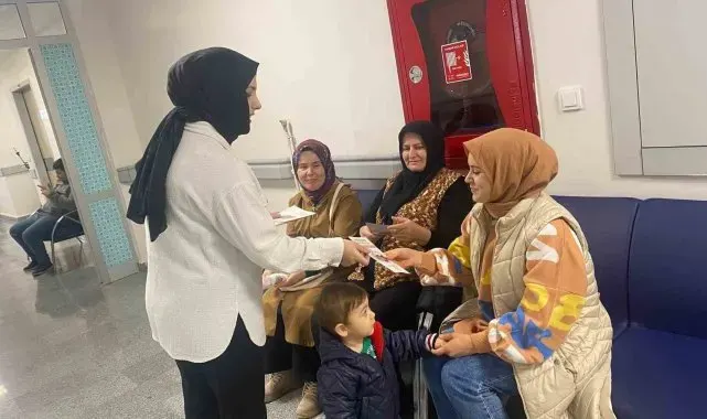 Düzce'de kadınlara normal doğum anlatılıyor