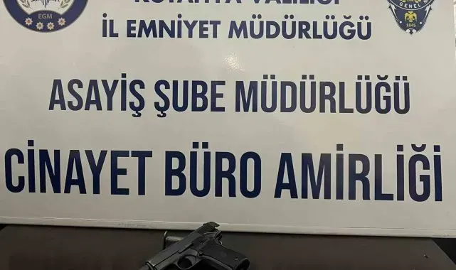 Van'da aranan cinayet şüphelisi Kütahya'da yakalandı