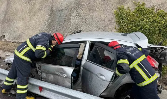 Niğde - Adana Otoyolu'nda kaza: 1 yaralı