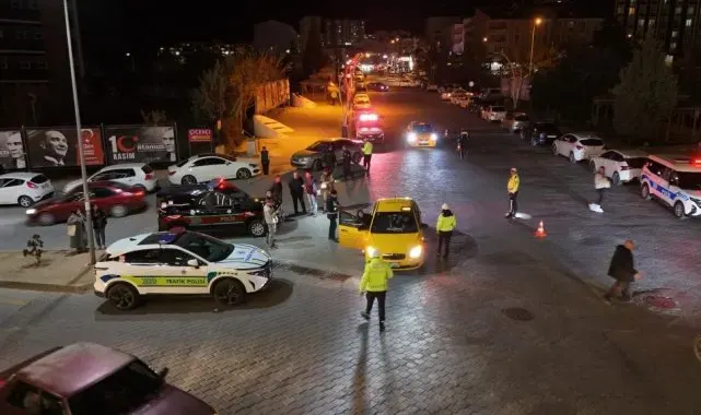 Kırıkkale'de şok denetim: 11 şüpheli yakalandı