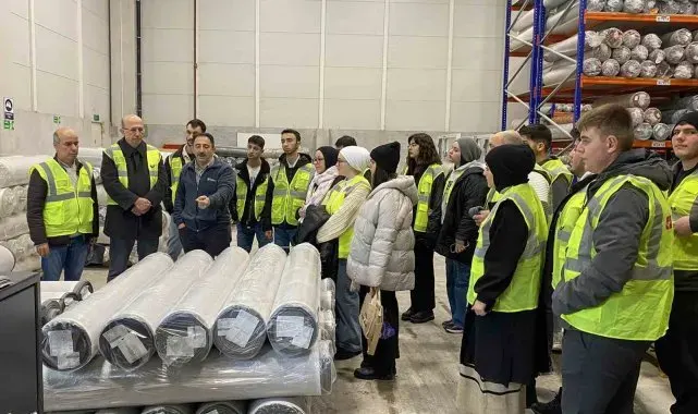 Geleceğin mobilyacıları teknik gezideydi