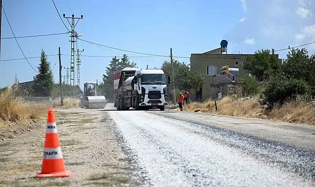 Mersin Gülnar'da 35 kilometrelik grup yolu yenilendi