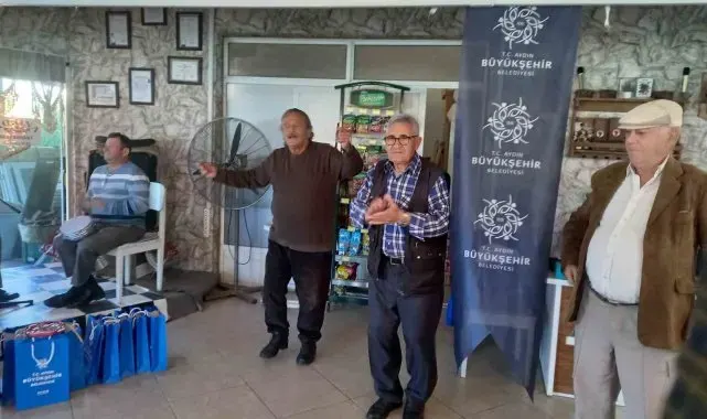 Aydın Büyükşehir Belediyesi Didim Huzurevi'nde yeni yıl kutlaması