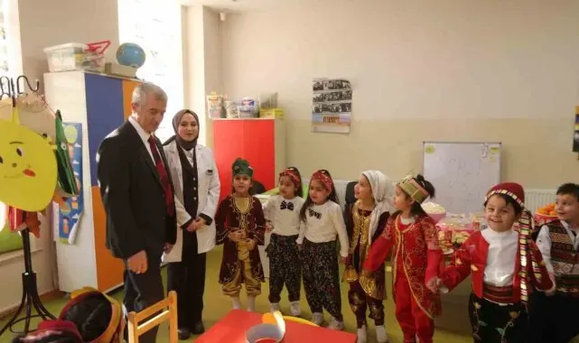 Tahmazoğlu, Yerli Malı Haftası'nda miniklerle buluştu