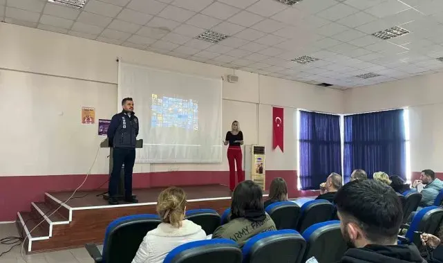 Bozdoğan'da üniversite öğrencilerine Siber eğitim