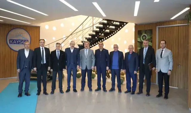 Kayseri Serbest Bölge'de yılın son yönetim kurulu toplantısı gerçekleşti