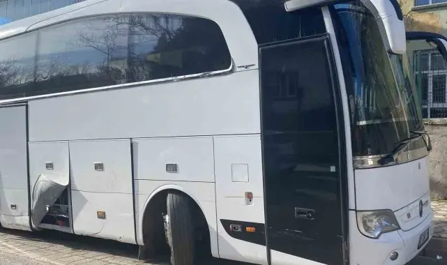 Elazığ'da kaçırdığı yolcu otobüsüyle dehşet saçan şüpheli tutuklandı
