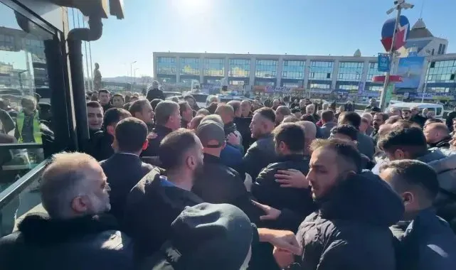 İBB'den Otogar'daki faiş zam protestosuna müdahale