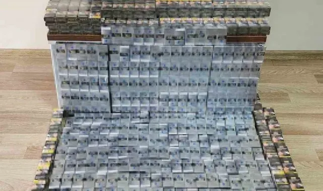 Dörtyol'da bin 168 paket gümrük kaçağı sigara ele geçirildi