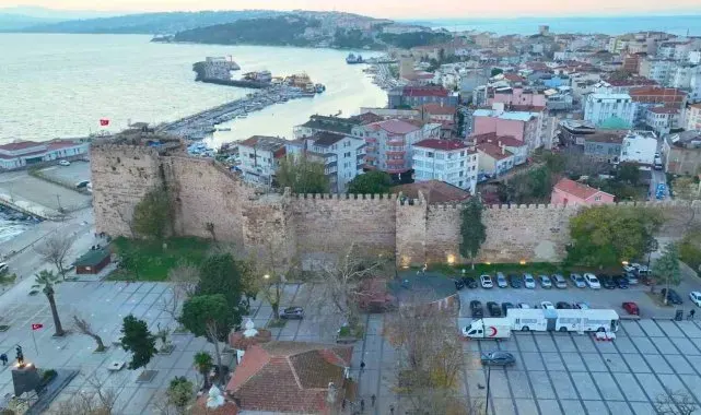 Sinop'un kalesi ve meydanı gün yüzüne çıkarıldı