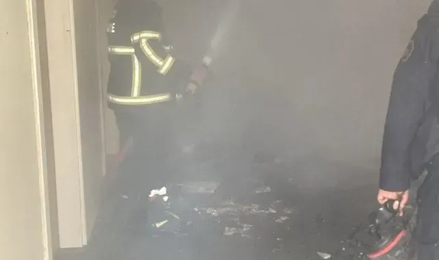 Hassa'da kuran kursunda korkutan yangın