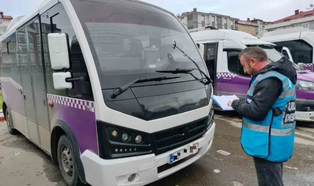 Ordu'da 1 yılda 5 bin 217 toplu taşıma aracı denetlendi