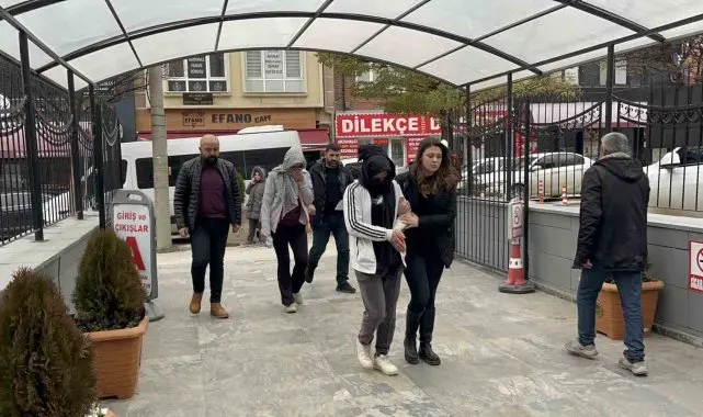 Hırsızlık suçundan 78 yıl hapis cezası olan 5'inci çocuğuna hamile 24 yaşındaki kadın tutuklandı