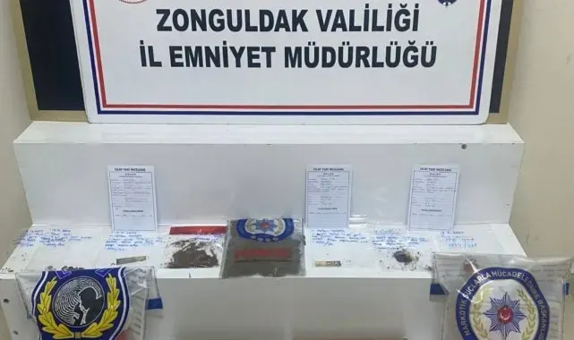 Zonguldak'ta uyuşturucu operasyonu: 26 şüpheli yakalandı
