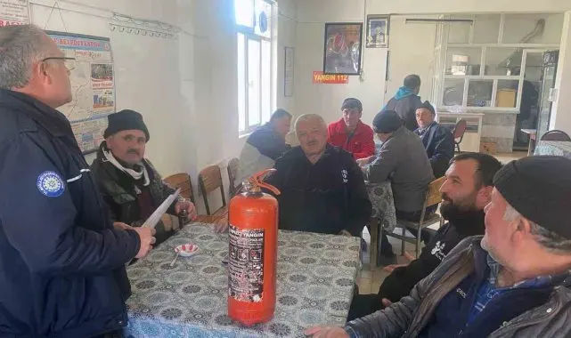 Muğla İtfaiyesi, 13 İlçe 330 mahallede vatandaşlara eğitim verdi