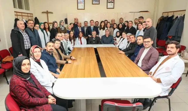 Vali Aydoğdu, öğretmenlerle bir araya geldi