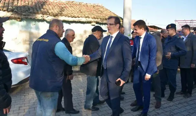 Salihli Kaymakamı Güldoğan, 3 mahallede talepleri dinledi