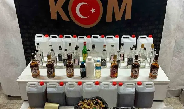 Eskişehir'de sahte içki operasyonu, 1 kişi tutuklandı