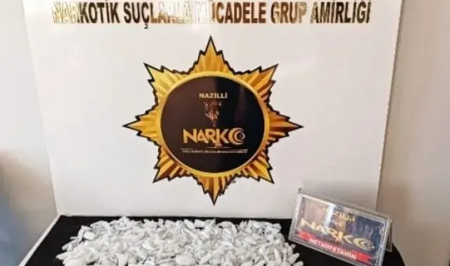 Nazilli'de 1500 gram uyuşturucu madde ele geçirildi