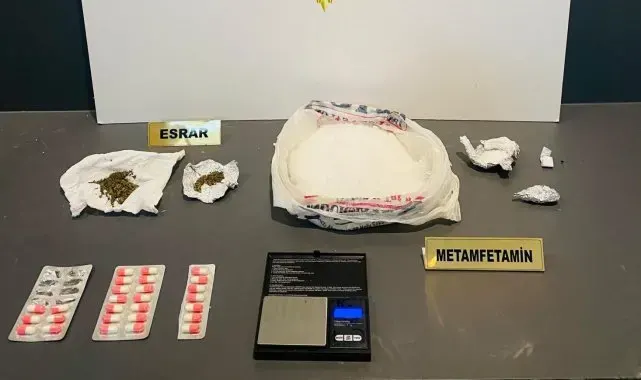 Samsun'da uyuşturucuya 2 gözaltı