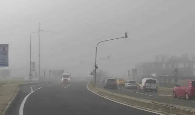 Tekirdağ'da yoğun sis