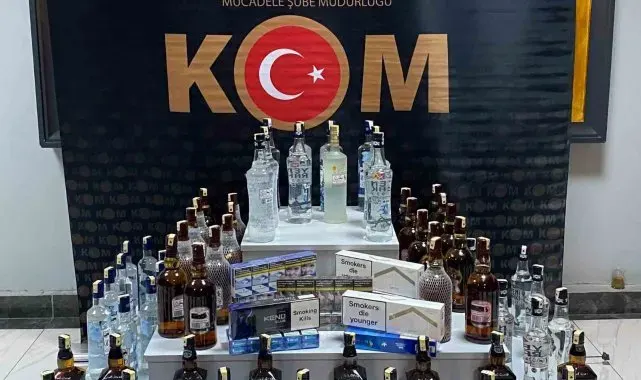 Uşak'ta yılbaşı öncesi sahte içki operasyonu