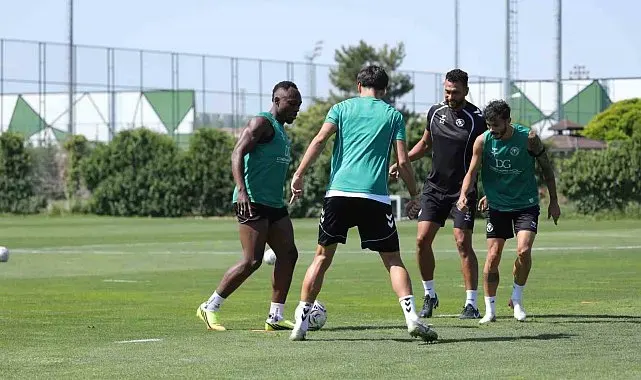 Konyaspor, Erzurumspor FK maçı hazırlıklarını tamamladı