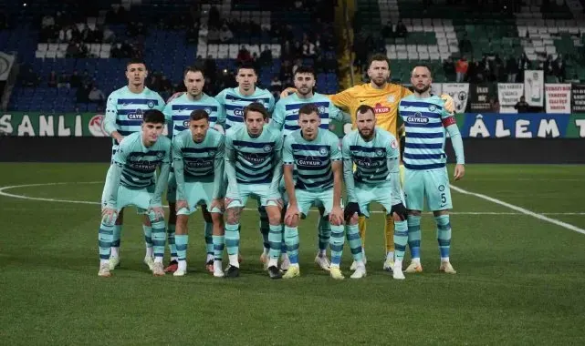 Ziraat Türkiye Kupası: Çaykur Rizespor: 6 - Vanspor FK: 0