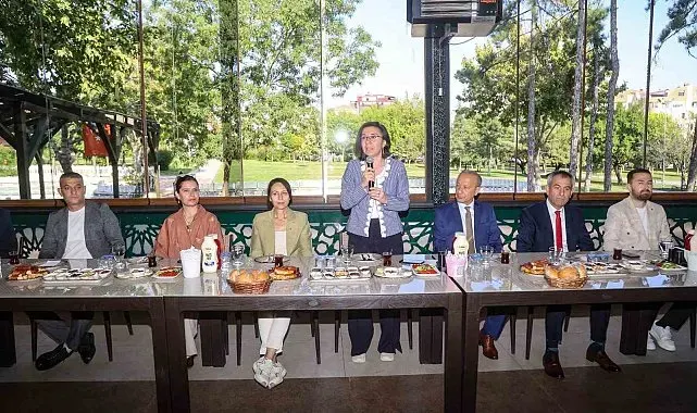Belediye Başkan Vekili Terekeci Özkan, zabıta personelleriyle bir araya geldi
