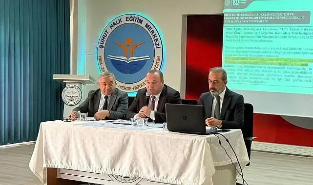 Şuhut'ta yeni eğitim öğretim yılı öncesi güvenlik toplantısı