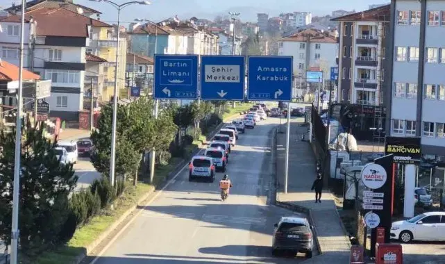 Bartın'da polise 12 yeni araç
