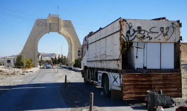 Teröristlerden alınan Tişrin Barajı görüntülendi