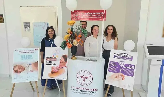Karapınar'da "Sağlıklı Anne, Sağlıklı Gelecek" etkinliği