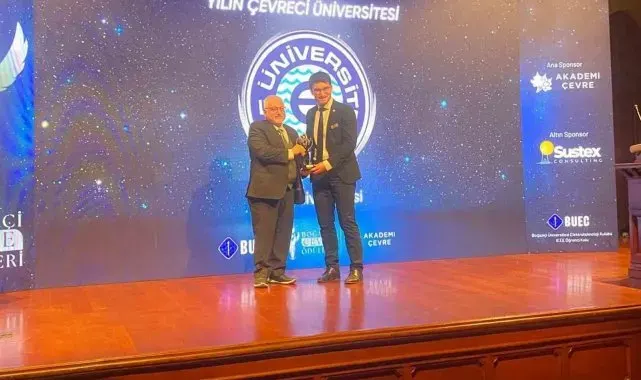 Ege Üniversitesi 'En Çevreci Üniversite' ödülüne layık görüldü