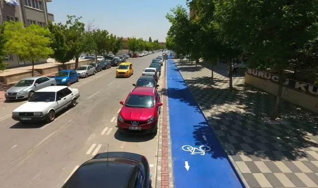 Gaziantep'te yeşil ve sağlıklı ulaşım için 79 kilometre bisiklet yolu yapıldı