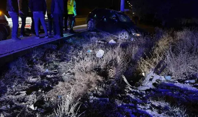 Konya'da trafik kazası: 1 yaralı