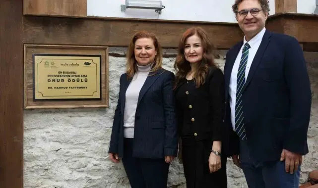150 yıllık konağa "En Başarılı Restorasyon Uygulama Onur Ödülü" verildi